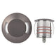 WAC Lighting - LED 2" 12V Round Beveled Bi-Directional Top Inground Indicator Light - Lights Canada