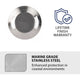 WAC Lighting - LED 2" 12V Round Beveled Bi-Directional Top Inground Indicator Light - Lights Canada