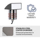 WAC Lighting - LED 2" 12V Hood Top Inground Indicator Light - Lights Canada