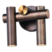 Tubular 2-Light LED Wall Sconce