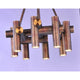 Tubular 9-Light LED Pendant