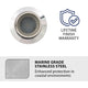 WAC Lighting - LED 2" 12V Round Shroud Top Inground Indicator Light - Lights Canada
