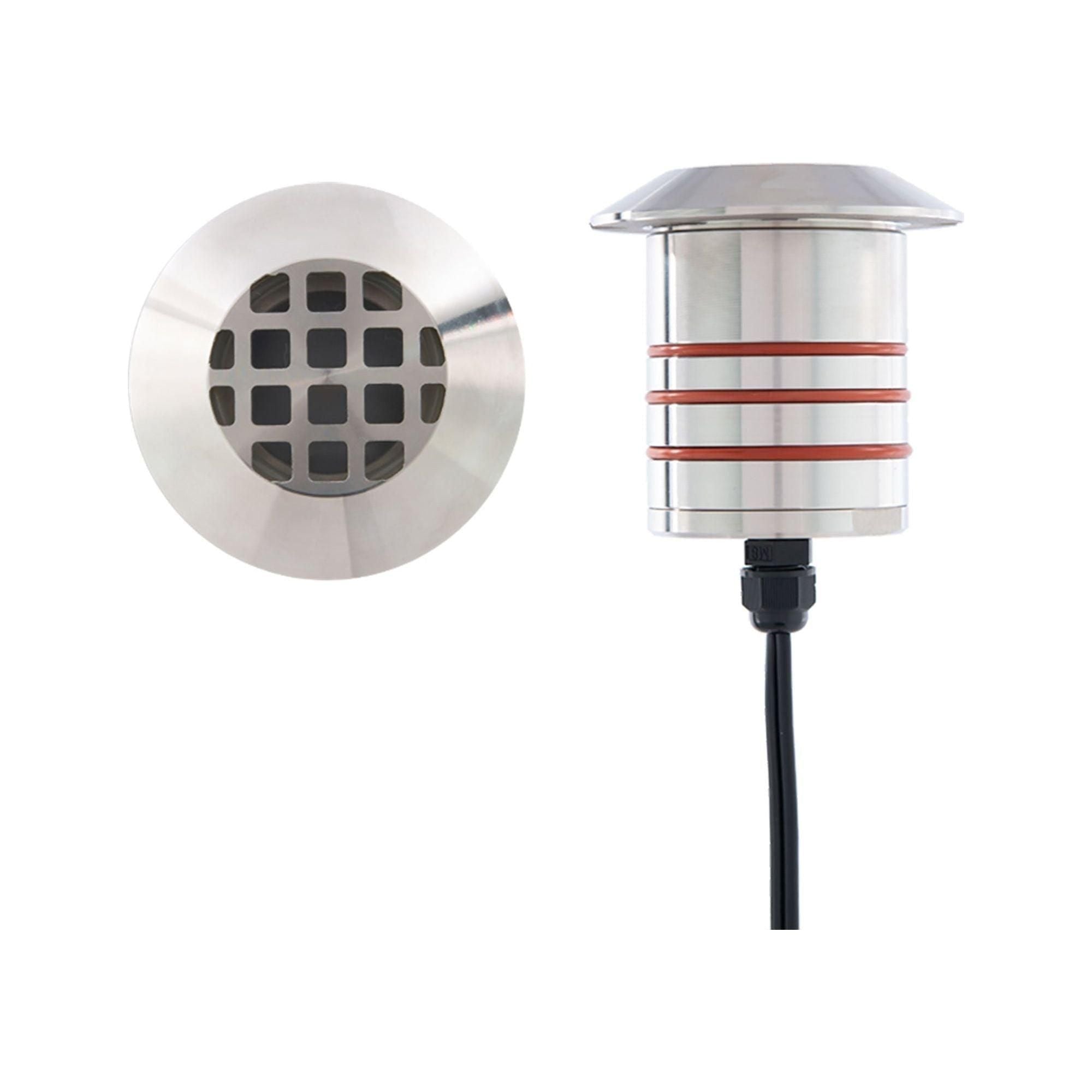 WAC Lighting - LED 2" 12V Round Louvered Top Inground Indicator Light - Lights Canada