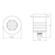 WAC Lighting - LED 2" 12V Round Louvered Top Inground Indicator Light - Lights Canada