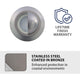 WAC Lighting - LED 2" 12V Round Scoop Top Inground Indicator Light - Lights Canada