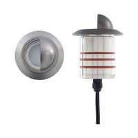 LED 2" 12V Round Scoop Top Inground Indicator Light
