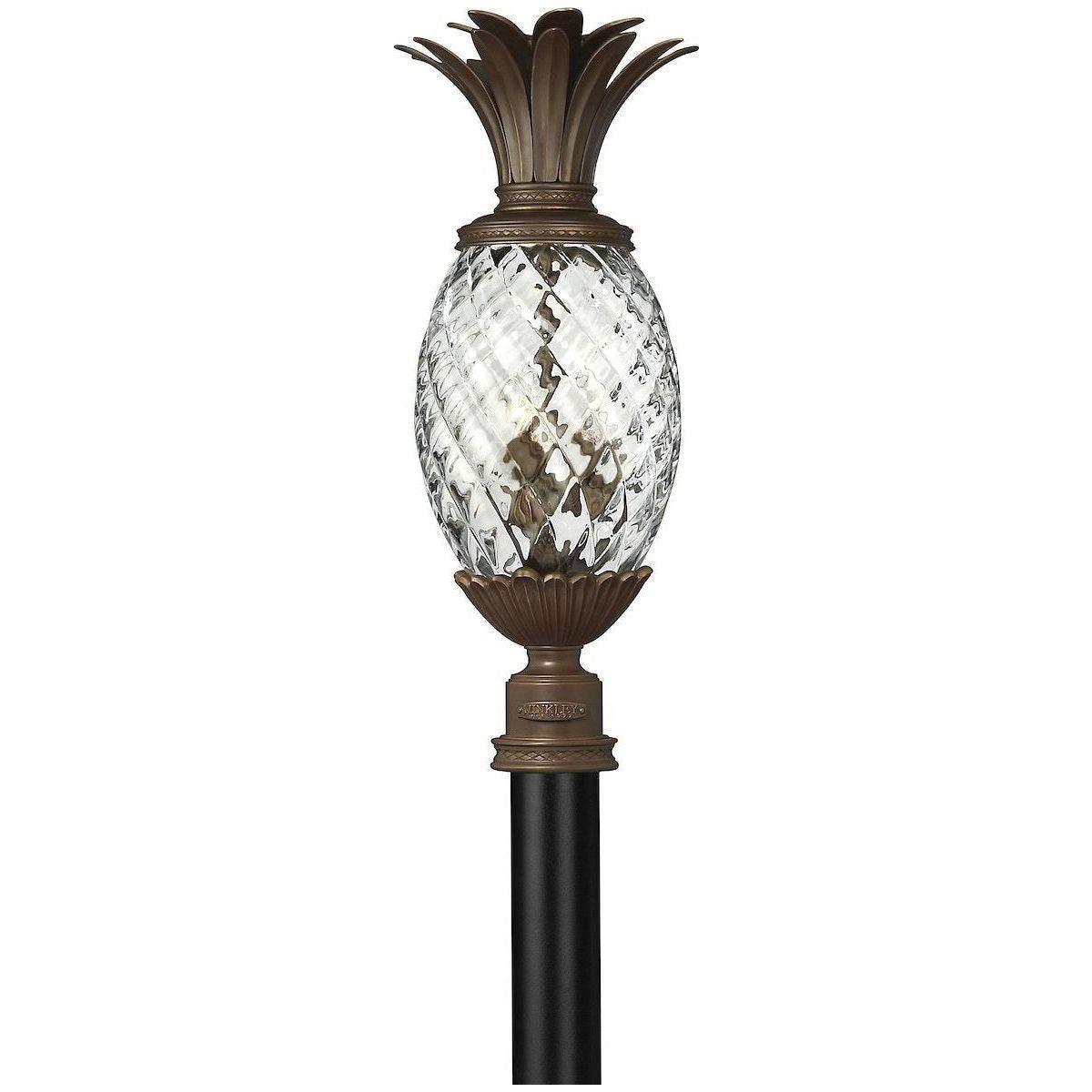 Hinkley - Plantation Outdoor Post Light - Lights Canada