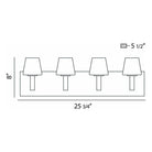 Eurofase - Anglo Vanity Light - Lights Canada