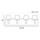 Eurofase - Anglo Vanity Light - Lights Canada