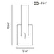 Eurofase - Zuma Sconce - Lights Canada