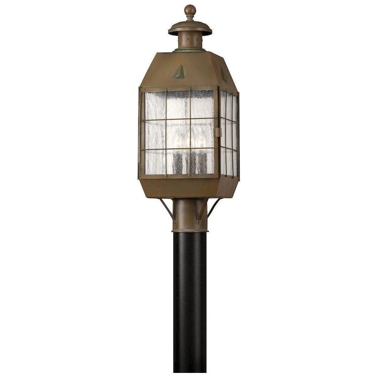 Hinkley - Nantucket Outdoor Post Light - Lights Canada