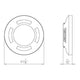 WAC Lighting - LED 2" 12V Round Beveled Quad Directional Top Surface Mounted Indicator Light - Lights Canada