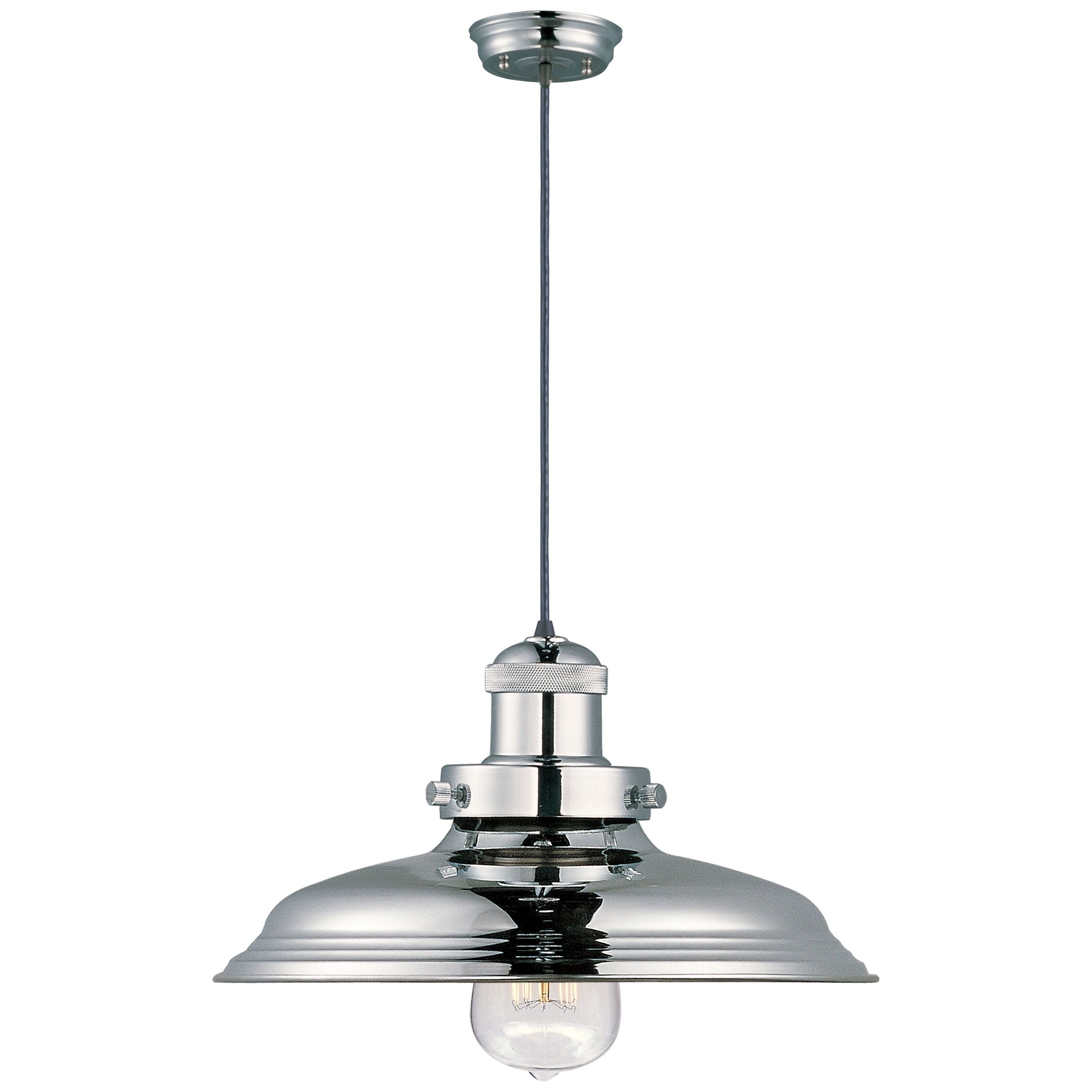 Mini Hi-Bay 1-Light Pendant Cord Hung