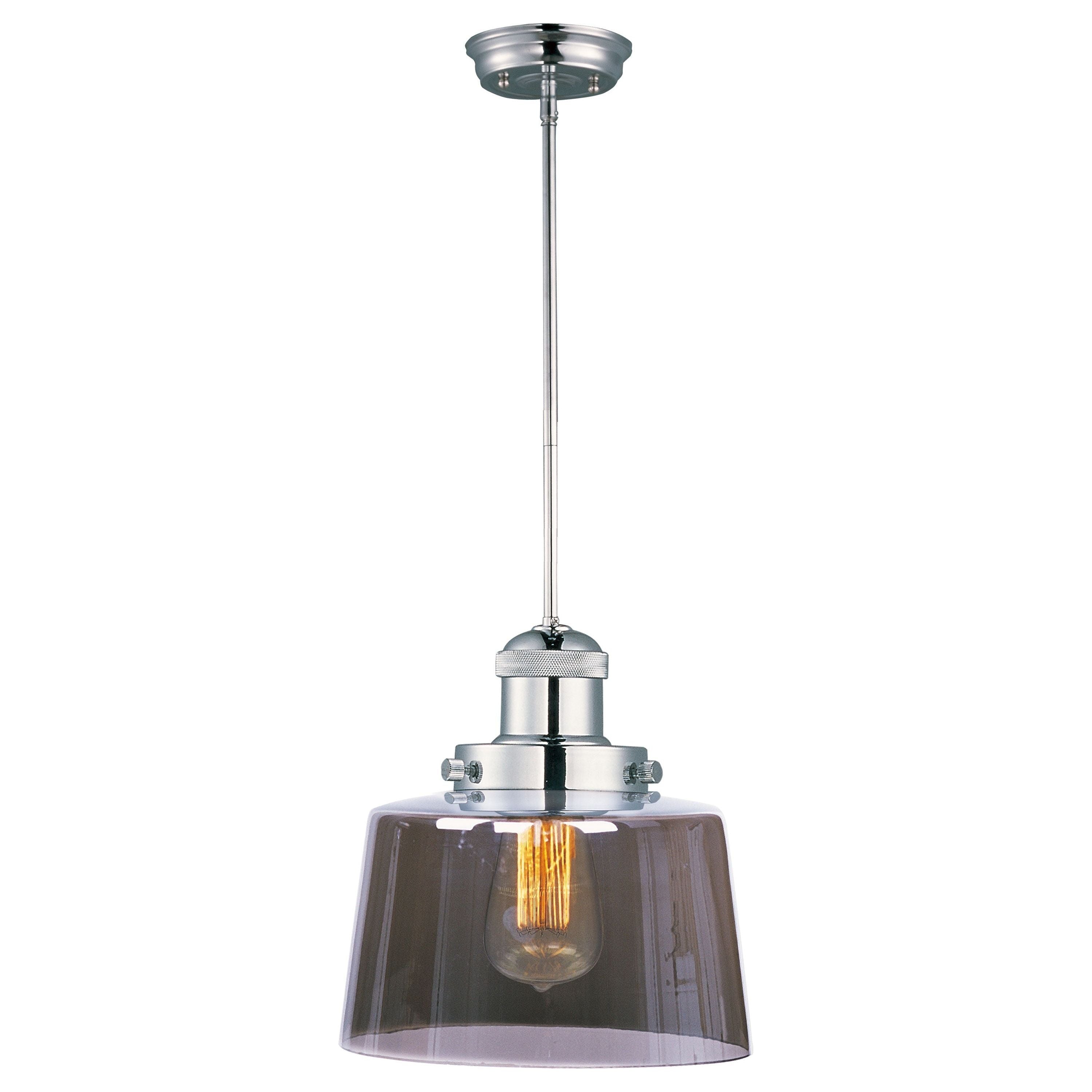 Mini Hi-Bay 1-Light Pendant Cord Hung