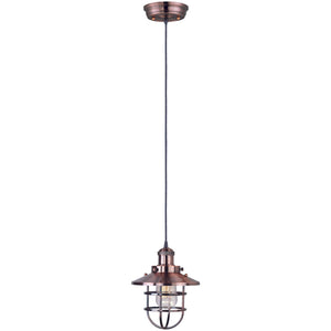 Mini Hi-Bay 1-Light Pendant Cord Hung