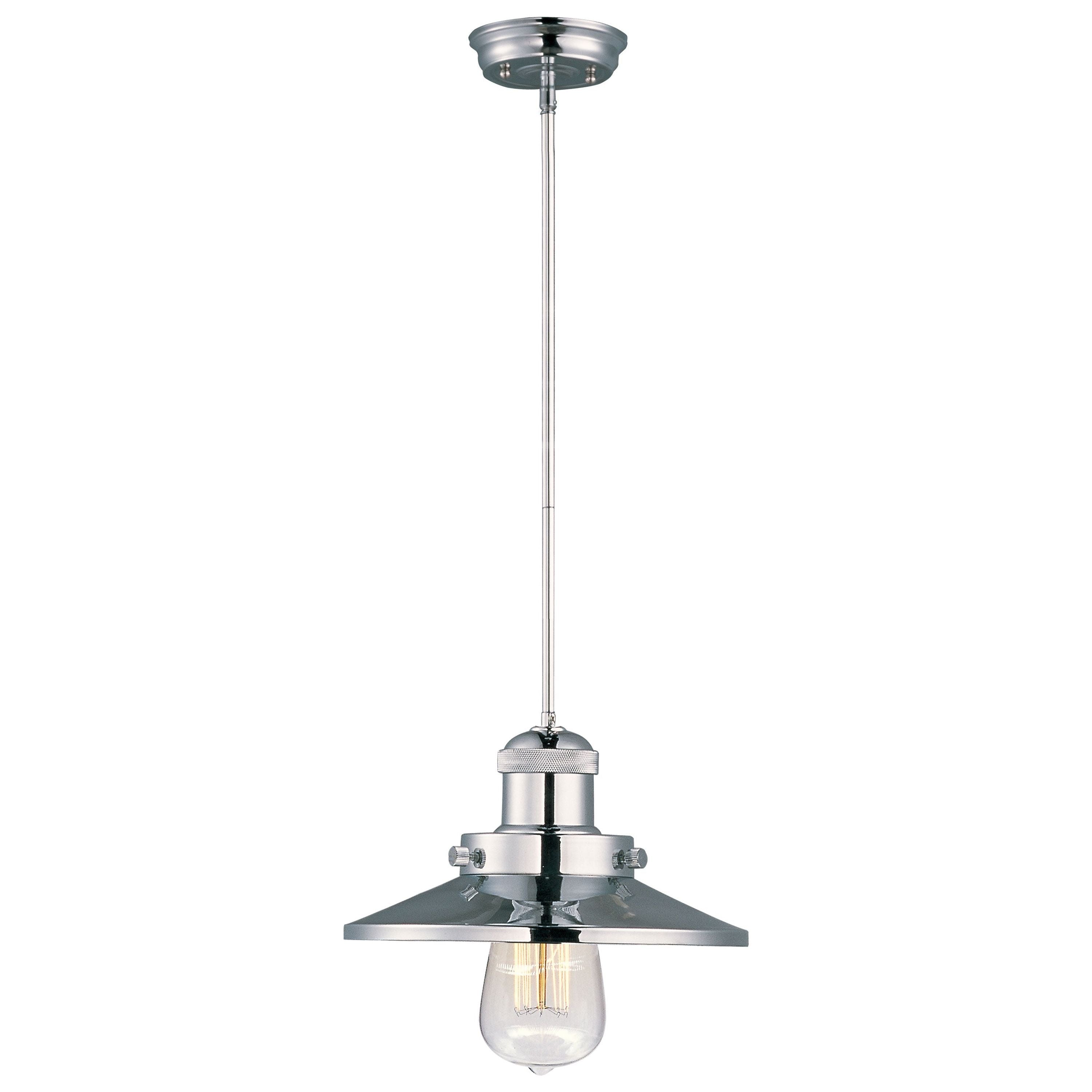 Mini Hi-Bay 1-Light Pendant Stem Hung