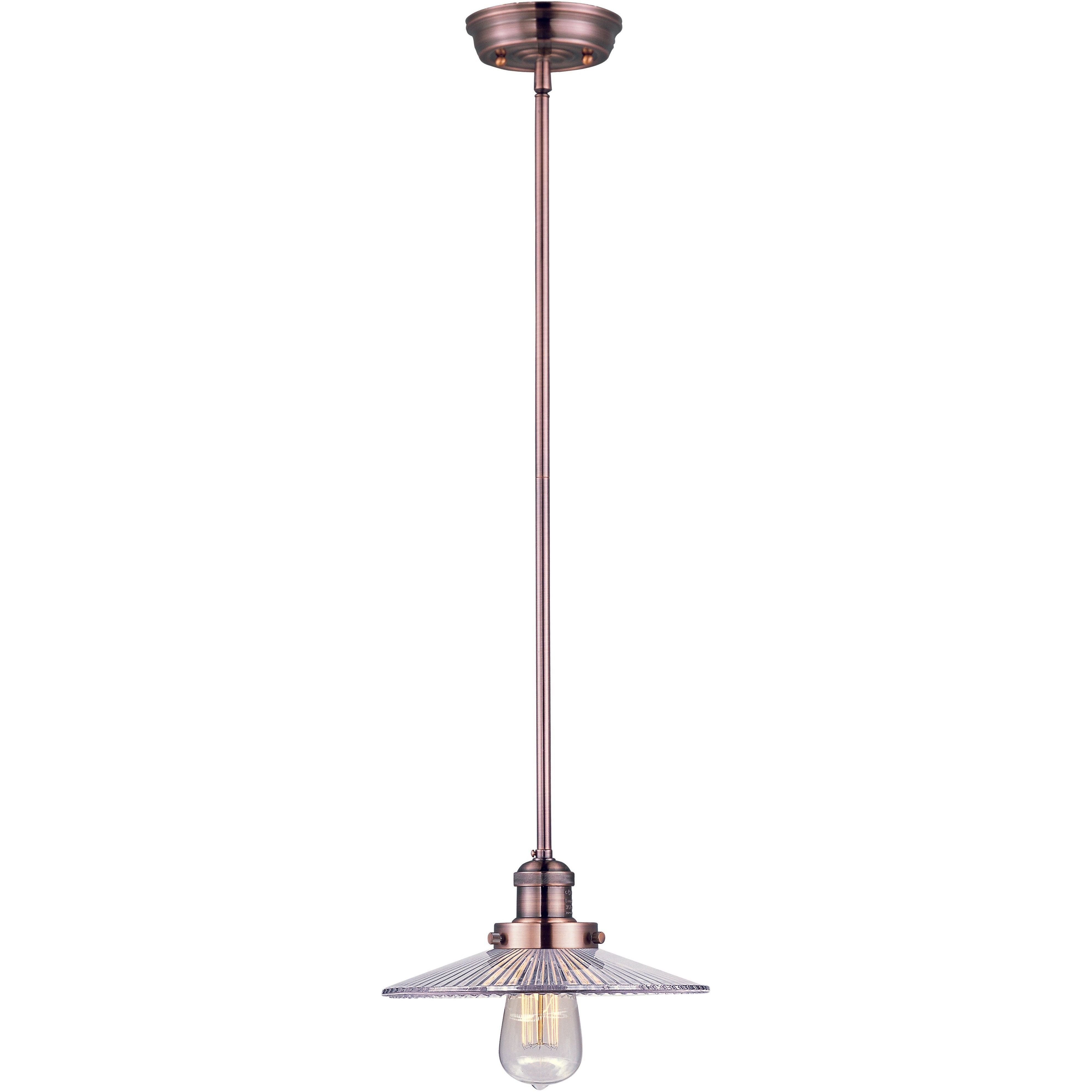 Mini Hi-Bay 1-Light Pendant Stem Hung