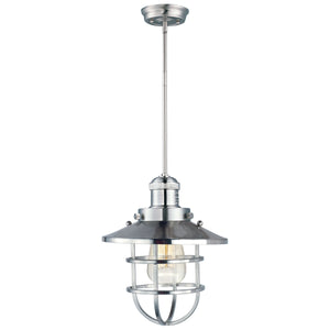 Mini Hi-Bay 1-Light Pendant Stem Hung