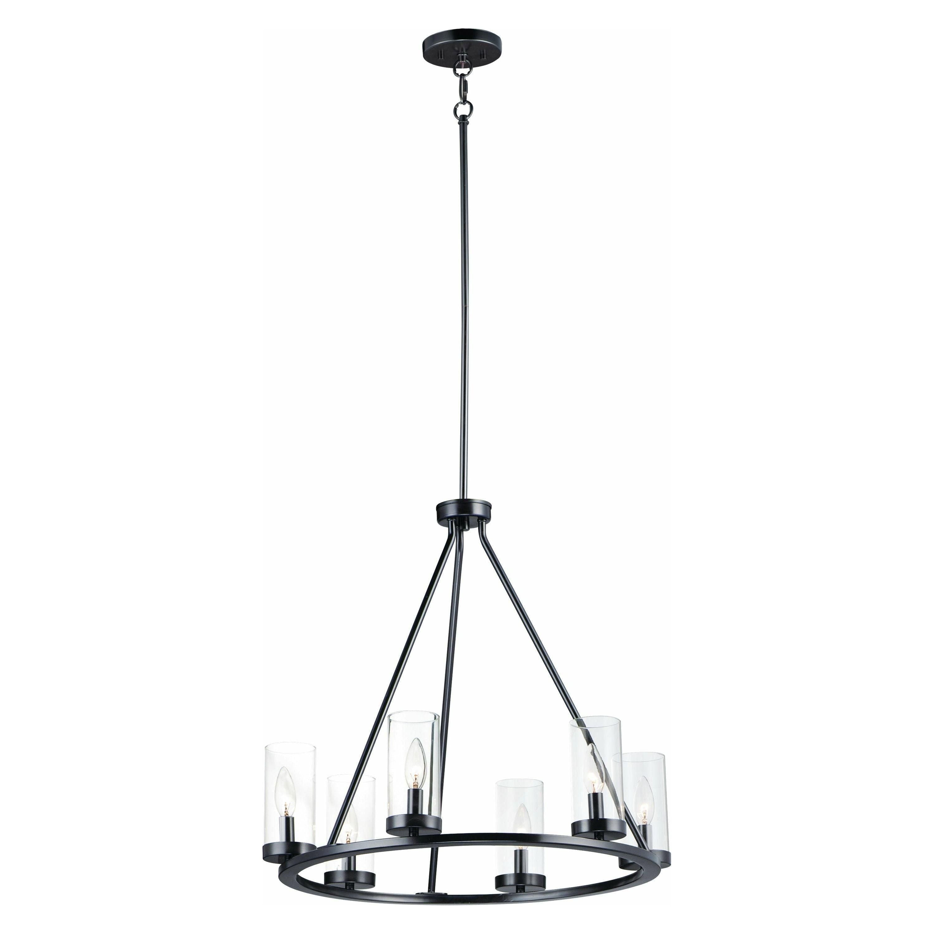 Maxim Lighting - Sentinel 6-Light Chandelier - Lights Canada