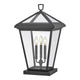 Alford Place Large Pier Mount Lantern