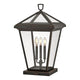 Alford Place Large Pier Mount Lantern