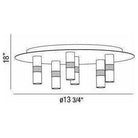 Eurofase - Cube Flush Mount - Lights Canada
