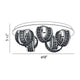 Eurofase - Yorkville Flush Mount - Lights Canada