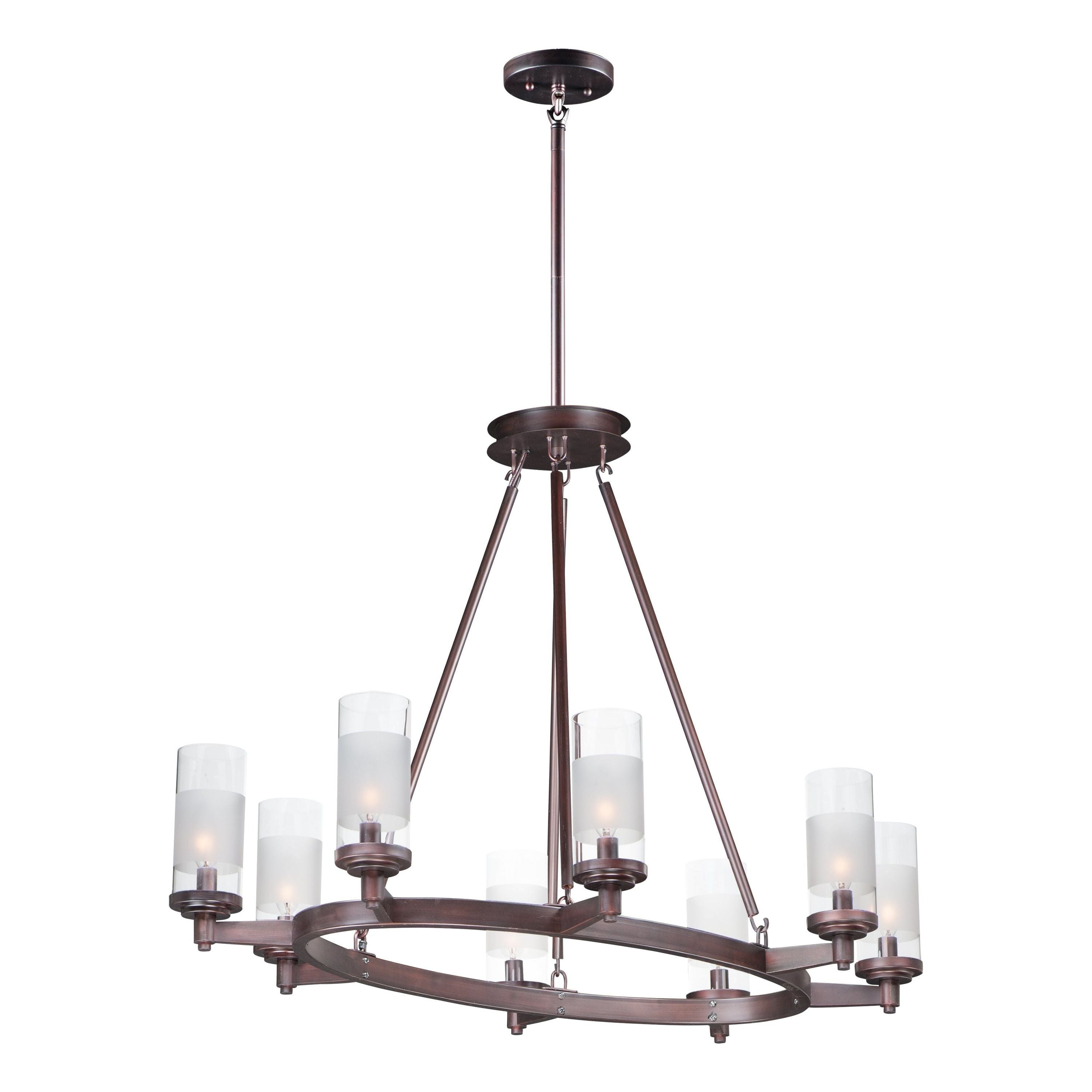 Crescendo 8-Light Oval Chandelier