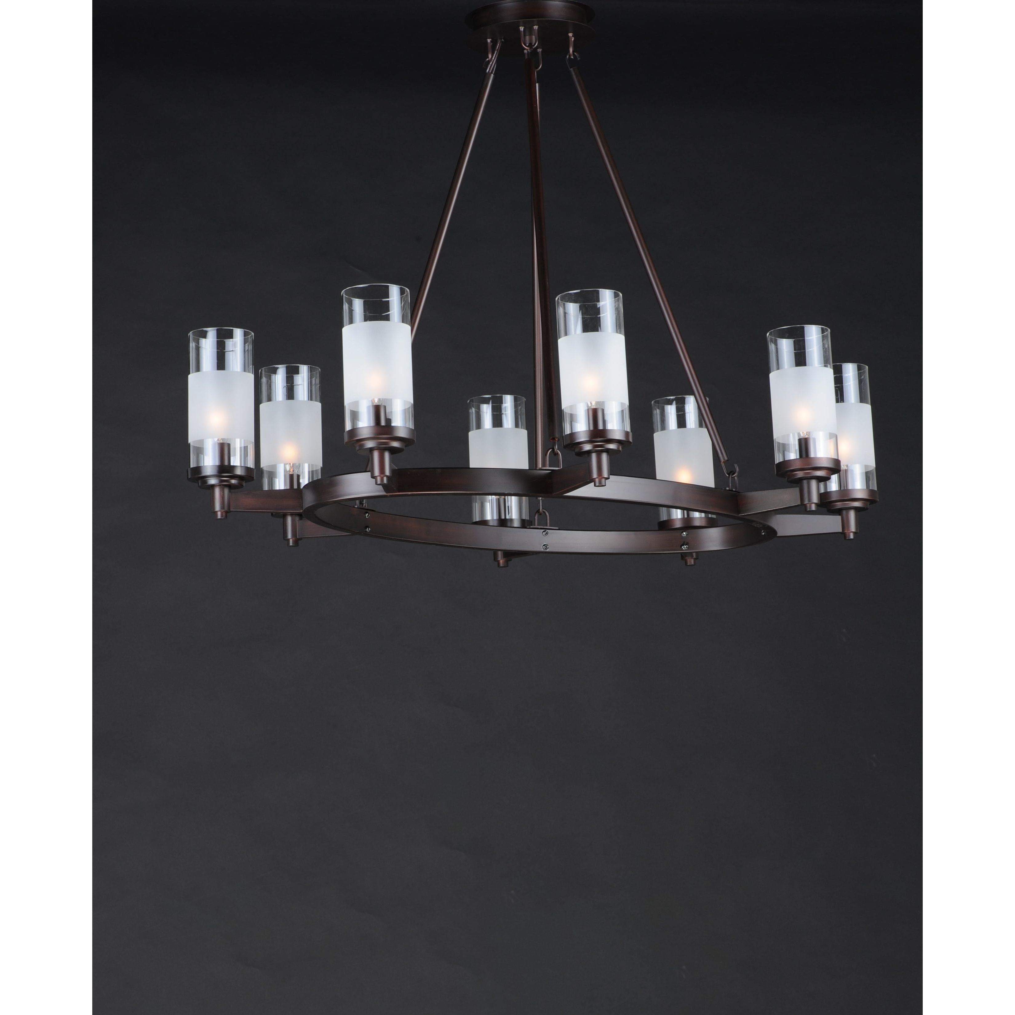 Crescendo 8-Light Oval Chandelier