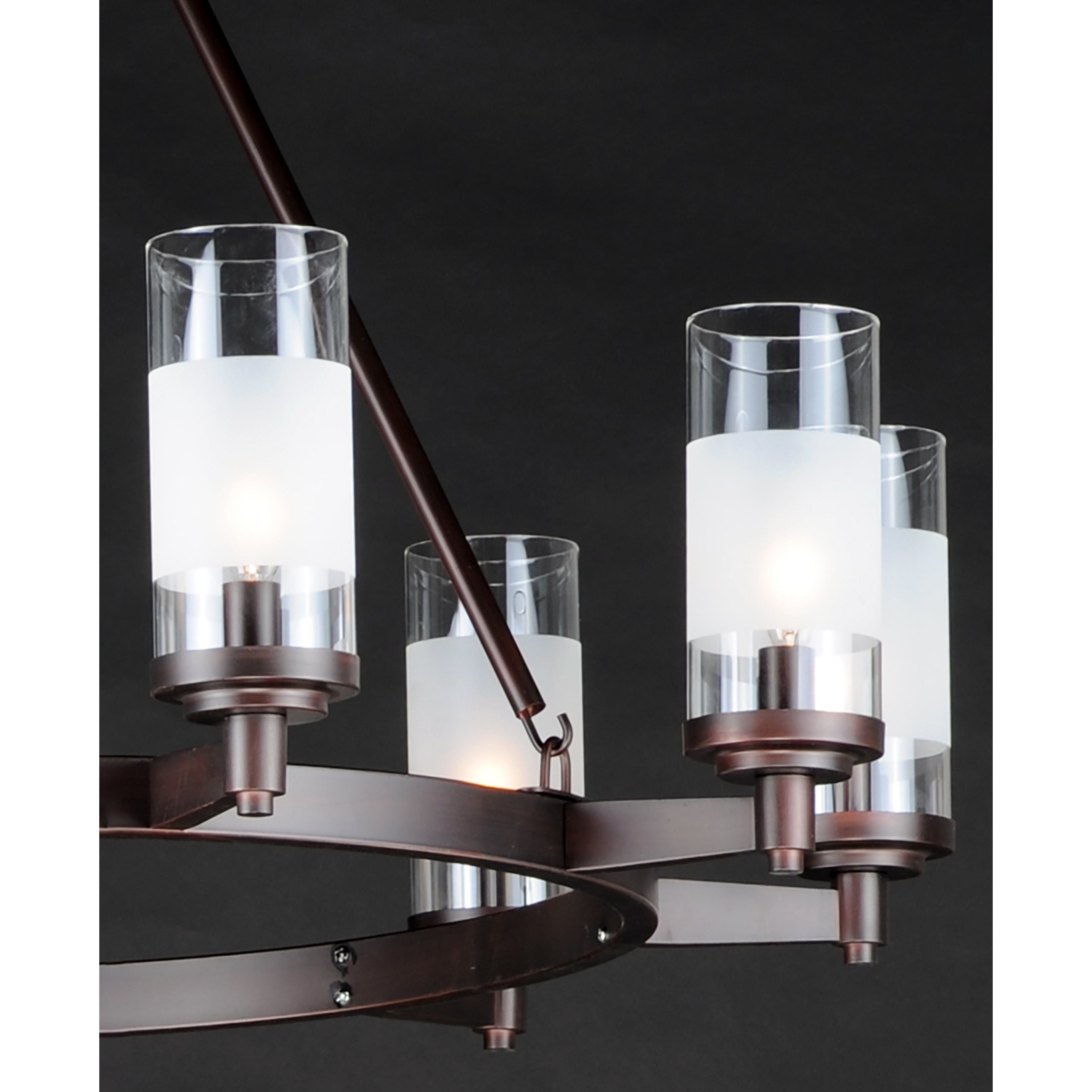 Crescendo 8-Light Oval Chandelier