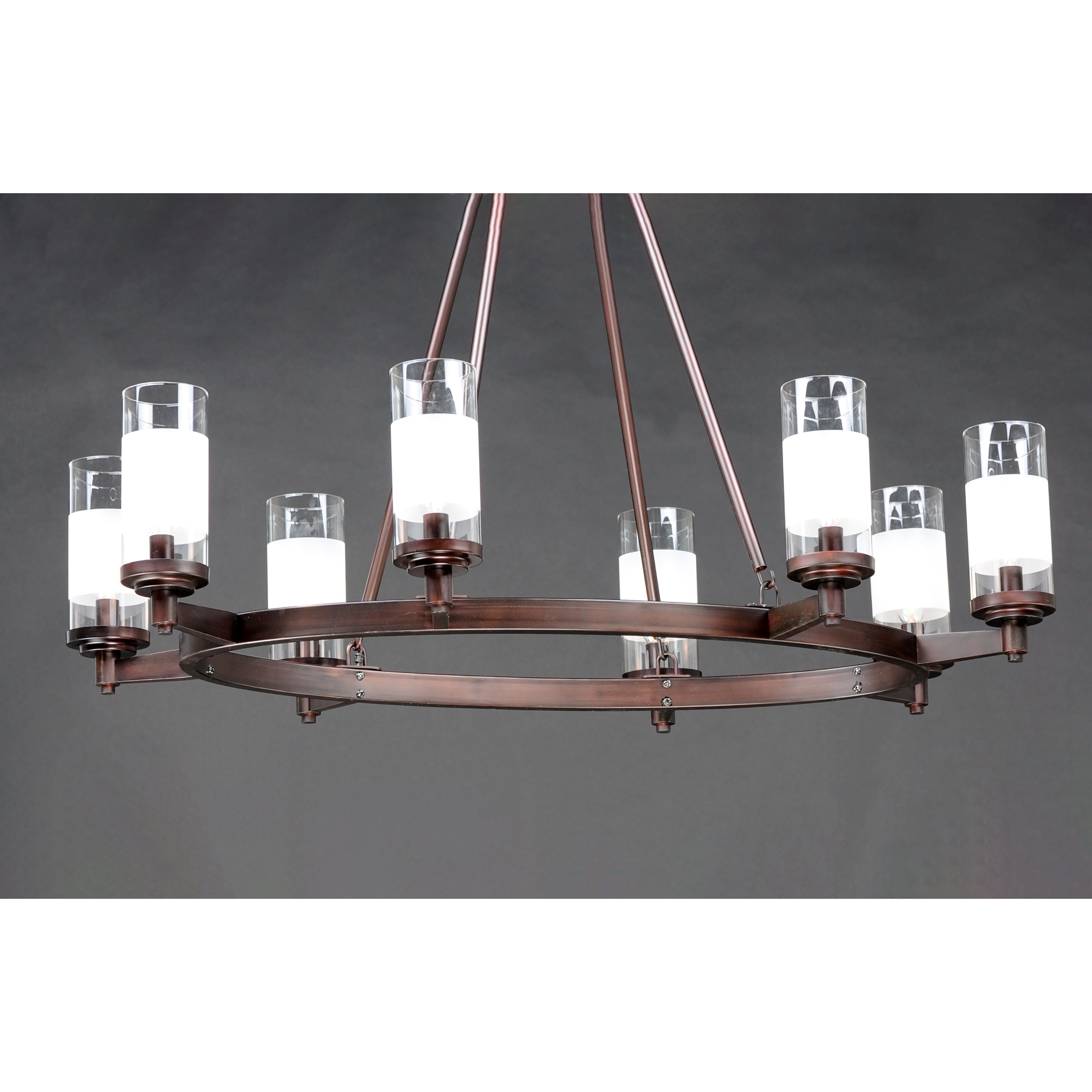 Crescendo 8-Light Oval Chandelier