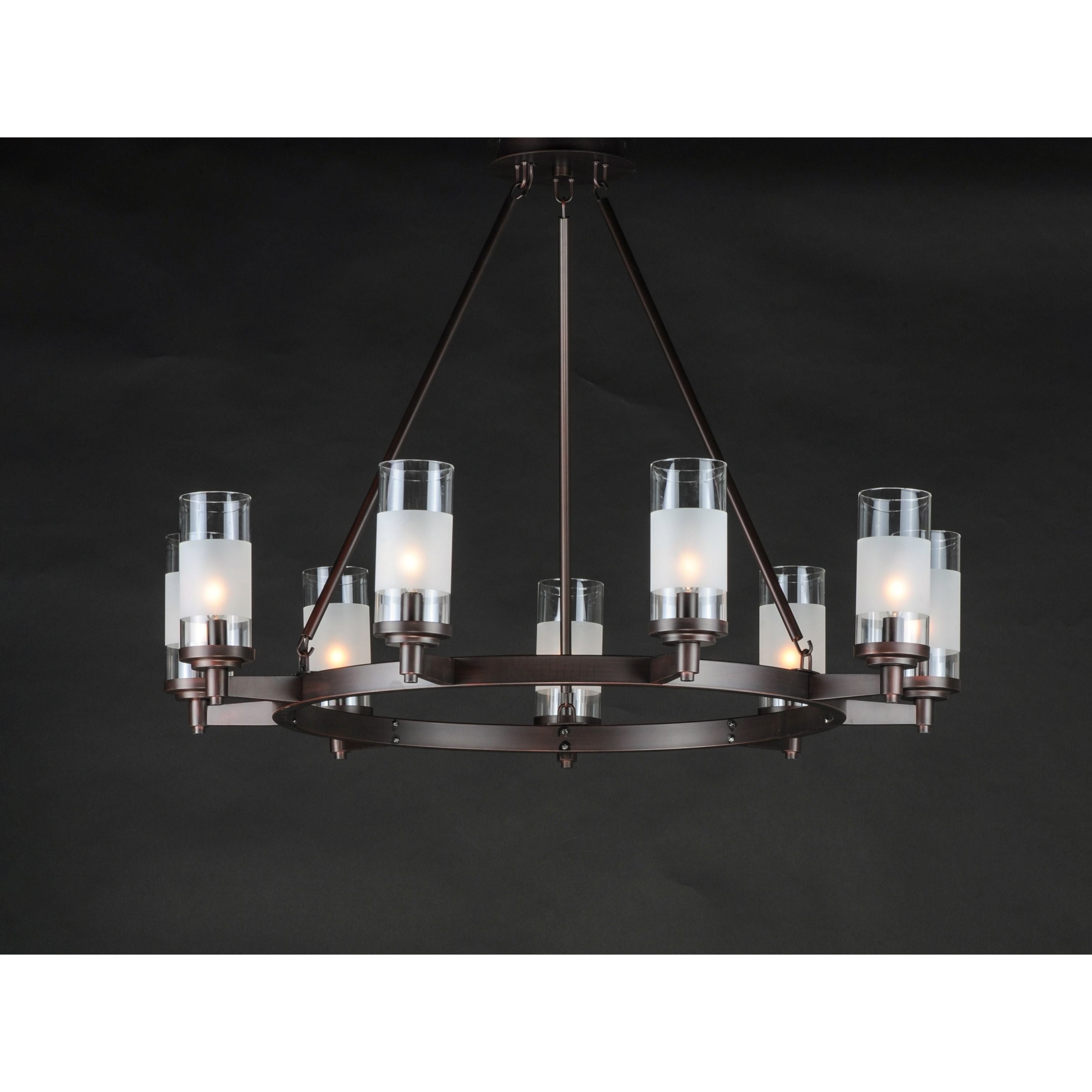 Crescendo 8-Light Oval Chandelier