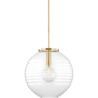 Bay Ridge 1 Light Large Pendant