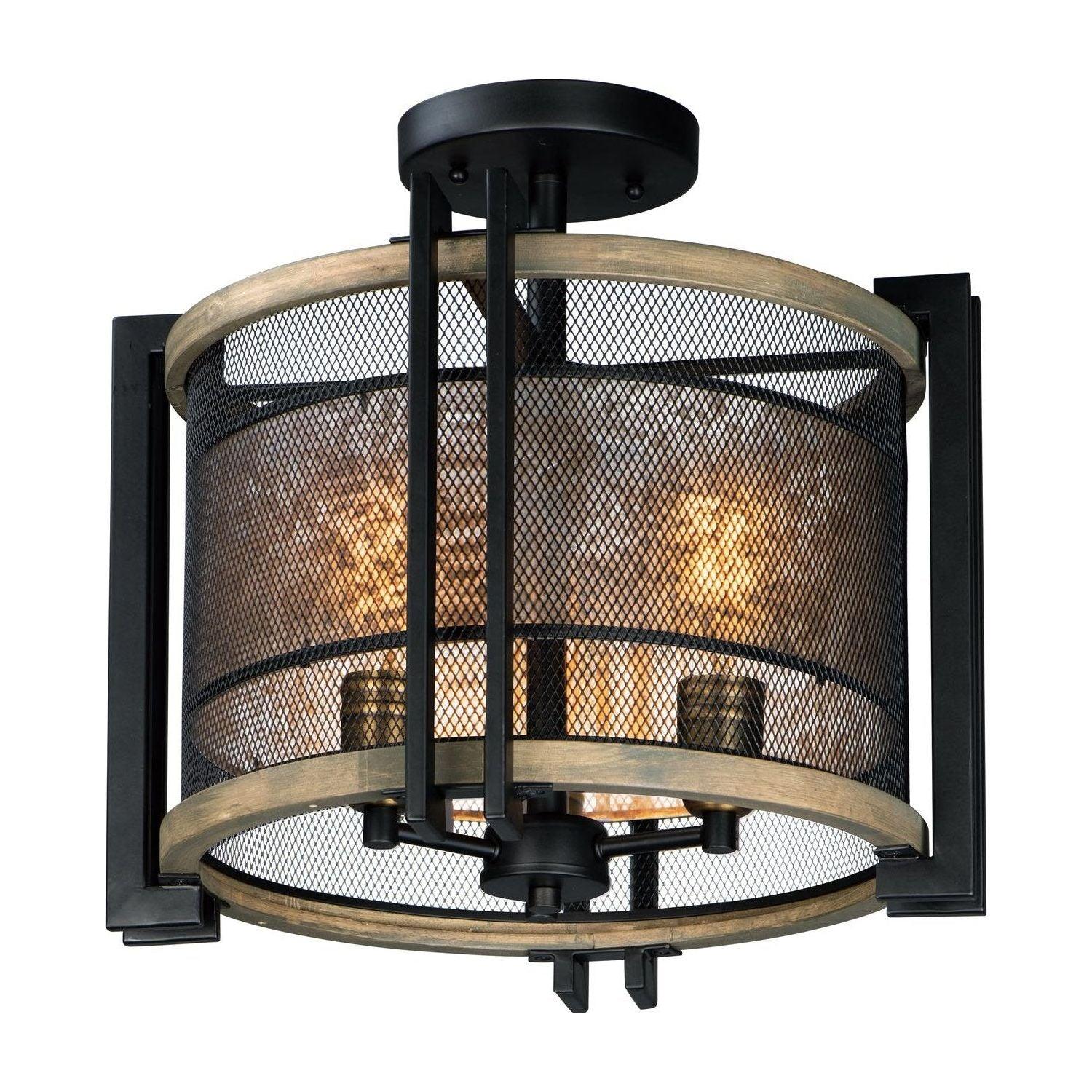 Maxim Lighting - Boundry Semi Flush Mount - Lights Canada