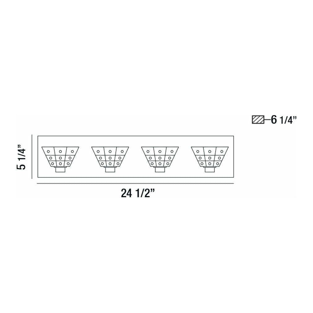 Eurofase - Zilli Vanity Light - Lights Canada