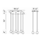 Eurofase - Patruno Chandelier - Lights Canada