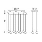 Eurofase - Patruno Chandelier - Lights Canada