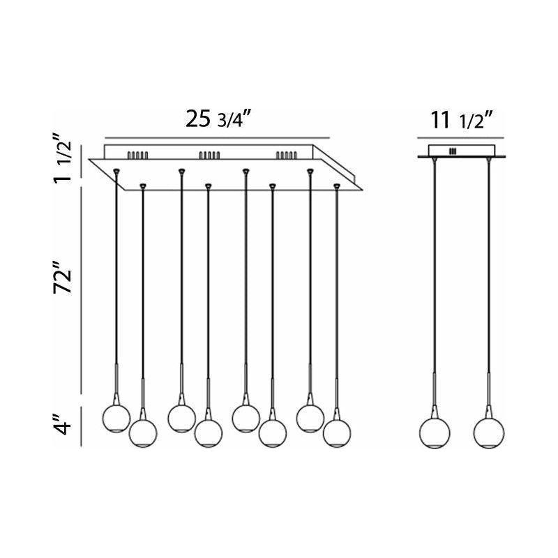 Eurofase - Patruno Chandelier - Lights Canada
