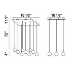 Eurofase - Patruno Chandelier - Lights Canada