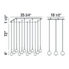Eurofase - Patruno Chandelier - Lights Canada