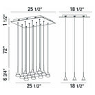 Eurofase - Albion Chandelier - Lights Canada