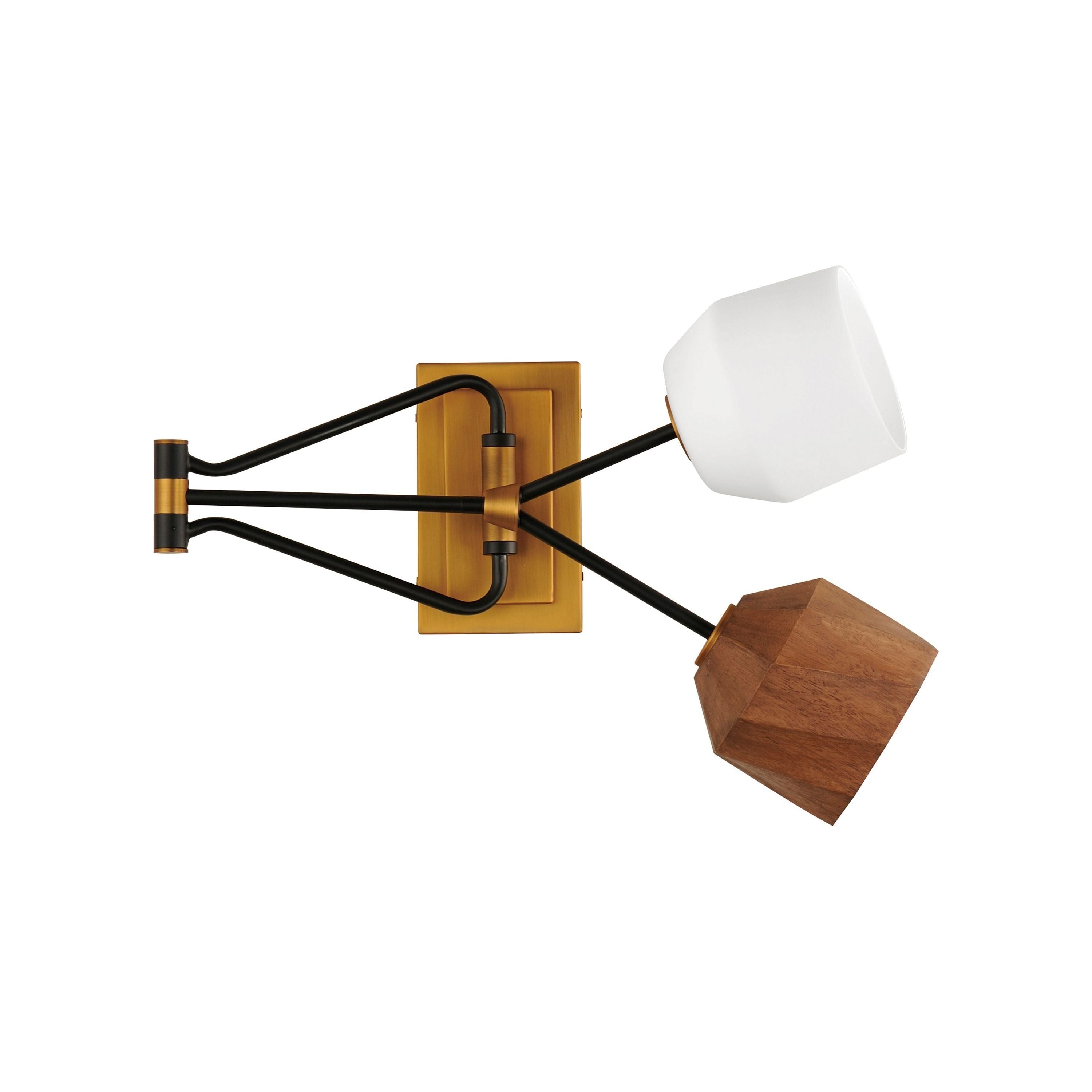 Akimbo 2-Light Swing Arm Wall Sconce