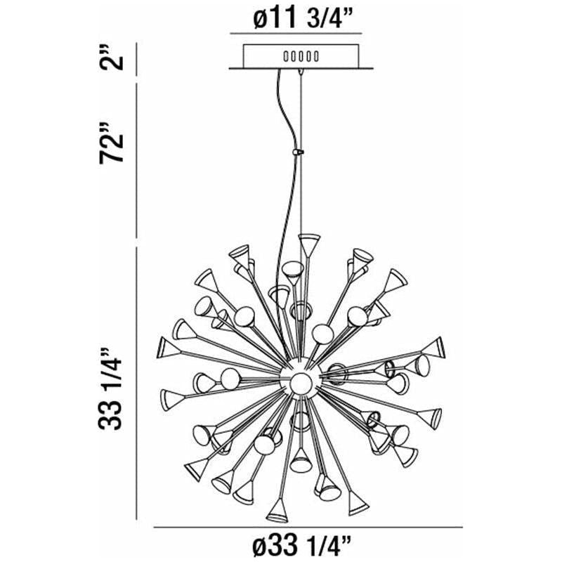 Eurofase - Esplo Chandelier - Lights Canada