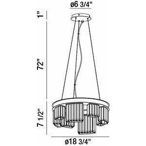 Eurofase - Lumino Chandelier - Lights Canada