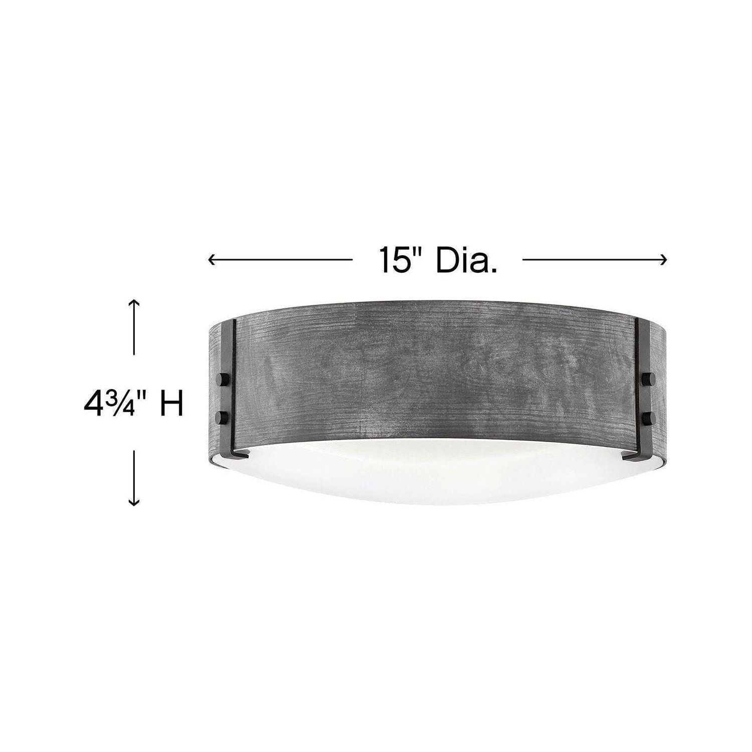 Hinkley - Sawyer Medium Flush Mount - Lights Canada
