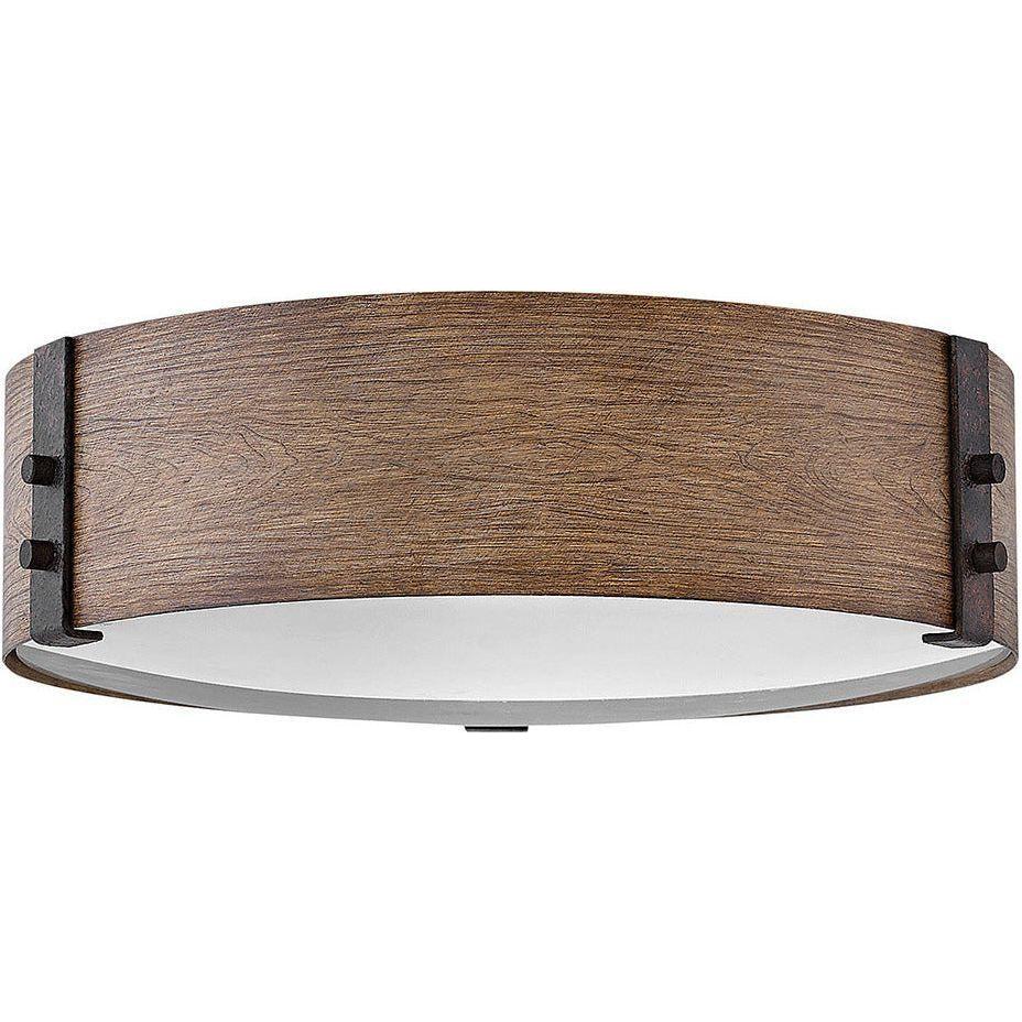 Hinkley - Sawyer Medium Flush Mount with LED Bulbs - Lights Canada