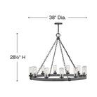 Hinkley - Sawyer Large Single Tier - Lights Canada