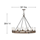 Hinkley - Sawyer Large Single Tier - Lights Canada