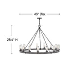 Hinkley - Sawyer Extra Large Single Tier - Lights Canada