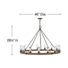 Hinkley - Sawyer Extra Large Single Tier - Lights Canada